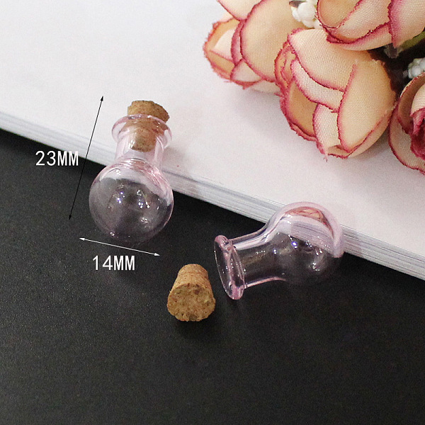 PandaHall Miniature Glass Bottles, with Cork Stoppers, Empty Wishing Bottles, for Dollhouse Accessories, Jewelry Making, Light Bulb Pattern..., Pink
PandaHall Miniature Glass Bottles, with Cork Stoppers, Empty Wishing Bottles, for Dollhouse Accessories, Jewelry Making, Light Bulb Pattern..., Pink