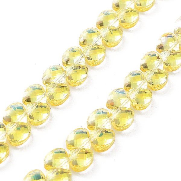 PandaHall Electroplate Glass Beads Strands, Faceted, Full Plated, Yellow, 9x10x5mm, Hole: 1mm, about 100pcs/strand, 23.62''(60cm) Glass...
PandaHall Electroplate Glass Beads Strands, Faceted, Full Plated, Yellow, 9x10x5mm, Hole: 1mm, about 100pcs/strand, 23.62''(60cm) Glass...
