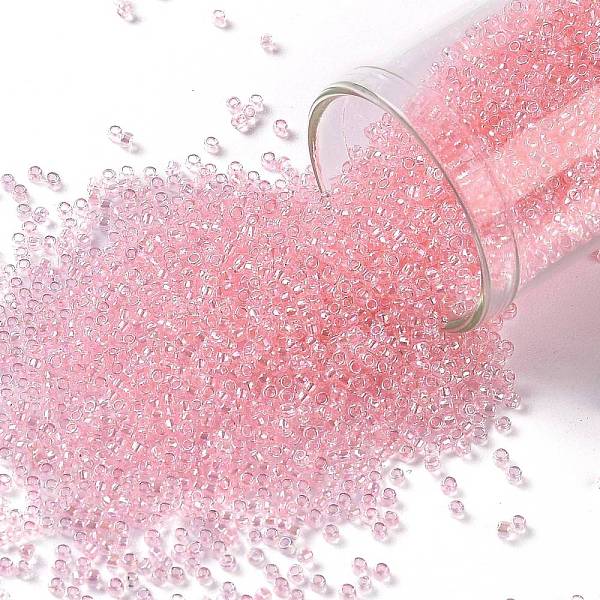 PandaHall TOHO Round Seed Beads, Japanese Seed Beads, (171) Dyed AB Ballerina Pink, 15/0, 1.5mm, Hole: 0.7mm, about 15000pcs/50g Glass Pink
PandaHall TOHO Round Seed Beads, Japanese Seed Beads, (171) Dyed AB Ballerina Pink, 15/0, 1.5mm, Hole: 0.7mm, about 15000pcs/50g Glass Pink