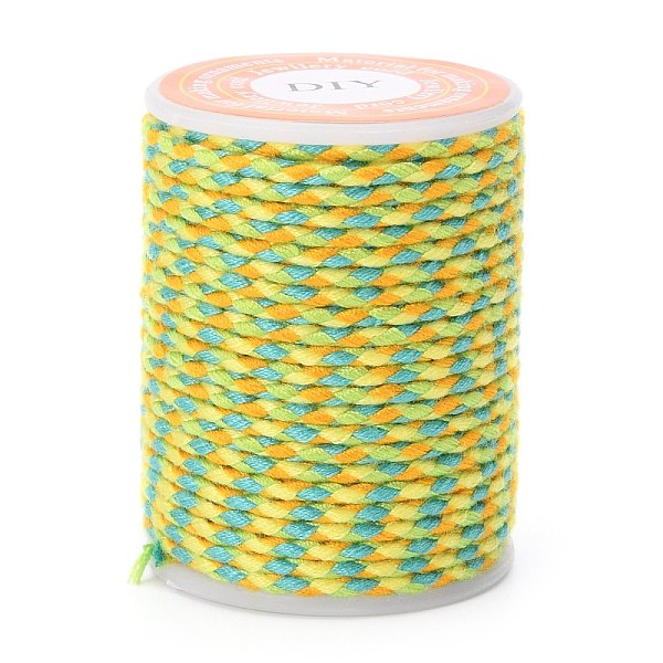 PandaHall 4-Ply Polycotton Cord Metallic Cord, Handmade Macrame Cotton Rope, for String Wall Hangings Plant Hanger, DIY Craft String...
PandaHall 4-Ply Polycotton Cord Metallic Cord, Handmade Macrame Cotton Rope, for String Wall Hangings Plant Hanger, DIY Craft String...
