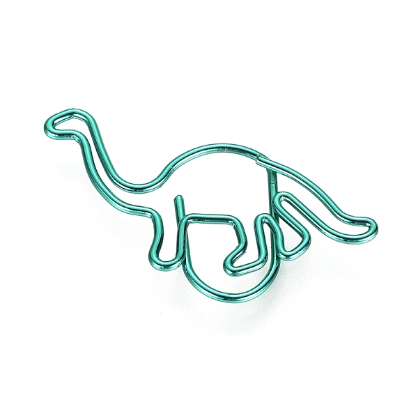 PandaHall Dinosaur Shape Iron Paper Clips, Cute Paper Clips, Funny Bookmark Marking Clips, Light Sea Green, 36x17x2mm Iron Other Animal...
PandaHall Dinosaur Shape Iron Paper Clips, Cute Paper Clips, Funny Bookmark Marking Clips, Light Sea Green, 36x17x2mm Iron Other Animal...