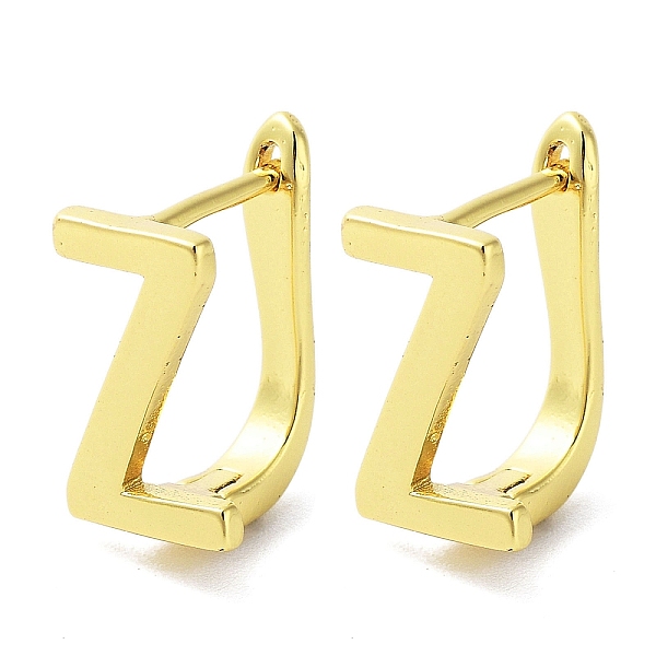 PandaHall Brass Letter Stud Earrings for Women, Lead Free & Cadmium Free, Real 18K Gold Plated, Letter Z, 15x8mm Brass Letter Z
PandaHall Brass Letter Stud Earrings for Women, Lead Free & Cadmium Free, Real 18K Gold Plated, Letter Z, 15x8mm Brass Letter Z