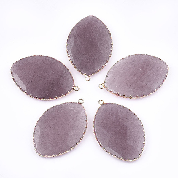 PandaHall Natural White Jade Big Pendants, with Brass Findings, Faceted, Horse Eye, Dyed, Golden, 55x36x8mm, Hole: 2mm White Jade Horse Eye
PandaHall Natural White Jade Big Pendants, with Brass Findings, Faceted, Horse Eye, Dyed, Golden, 55x36x8mm, Hole: 2mm White Jade Horse Eye