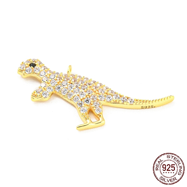 PandaHall 925 Sterling Silver Micro Pave Cubic Zirconia Pendants, Dinosaur, Real 18K Gold Plated, 13.5x27.5x2mm, Hole: 1.4mm Cubic Zirconia..., Clear
PandaHall 925 Sterling Silver Micro Pave Cubic Zirconia Pendants, Dinosaur, Real 18K Gold Plated, 13.5x27.5x2mm, Hole: 1.4mm Cubic Zirconia..., Clear