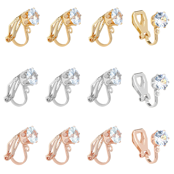 PandaHall SUPERFINDINGS 30Pcs 3 Color Brass Clip-on Earring Finding 17x5x9mm Clip-on Earring Converter Gold Silver Brass Earring Clip with...
PandaHall SUPERFINDINGS 30Pcs 3 Color Brass Clip-on Earring Finding 17x5x9mm Clip-on Earring Converter Gold Silver Brass Earring Clip with...
