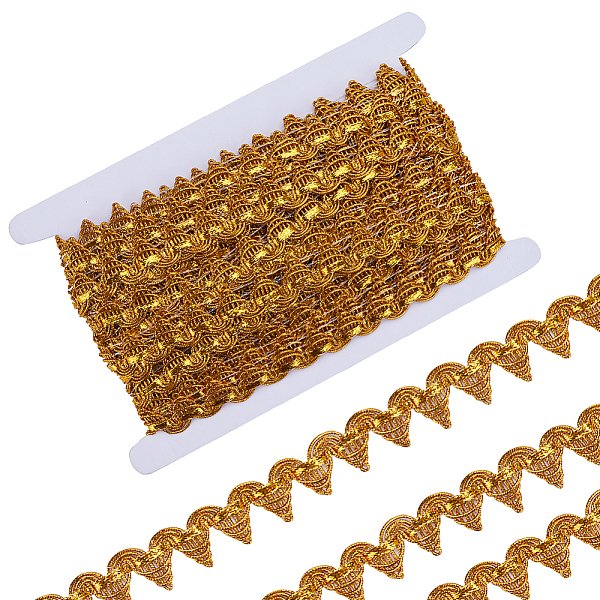 PandaHall GORGECRAFT 15 Yards Gold Braid Trim 3/4 Inch Width Metallic Lace Trim Gimp Braided Fringe Venice Ribbon Edge with Sequins Triangle..., Orange
PandaHall GORGECRAFT 15 Yards Gold Braid Trim 3/4 Inch Width Metallic Lace Trim Gimp Braided Fringe Venice Ribbon Edge with Sequins Triangle..., Orange
