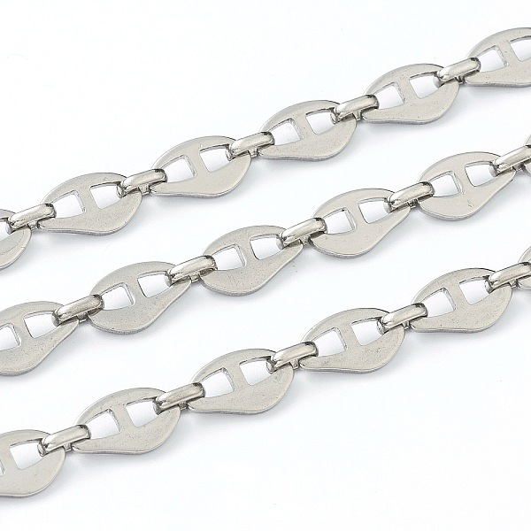 PandaHall 304 Stainless Steel Mariner Link Chains, Unwelded, with Spool, Stainless Steel Color, 13x7x1mm, 16.4 Feet(5m)/roll 304 Stainless...
PandaHall 304 Stainless Steel Mariner Link Chains, Unwelded, with Spool, Stainless Steel Color, 13x7x1mm, 16.4 Feet(5m)/roll 304 Stainless...