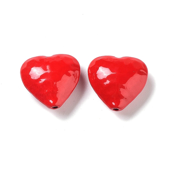 PandaHall Spray Painted Alloy Beads, Heart, Crimson, 14x14.5x6.5mm, Hole: 1.6mm Alloy Heart Pink
PandaHall Spray Painted Alloy Beads, Heart, Crimson, 14x14.5x6.5mm, Hole: 1.6mm Alloy Heart Pink