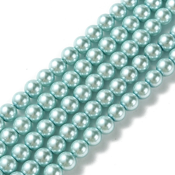 PandaHall Grade A Glass Pearl Beads, Pearlized, Round, Light Blue, 6mm, Hole: 0.7~1mm, about 68pcs/Strand, 16''(40.64cm) Glass Round
PandaHall Grade A Glass Pearl Beads, Pearlized, Round, Light Blue, 6mm, Hole: 0.7~1mm, about 68pcs/Strand, 16''(40.64cm) Glass Round