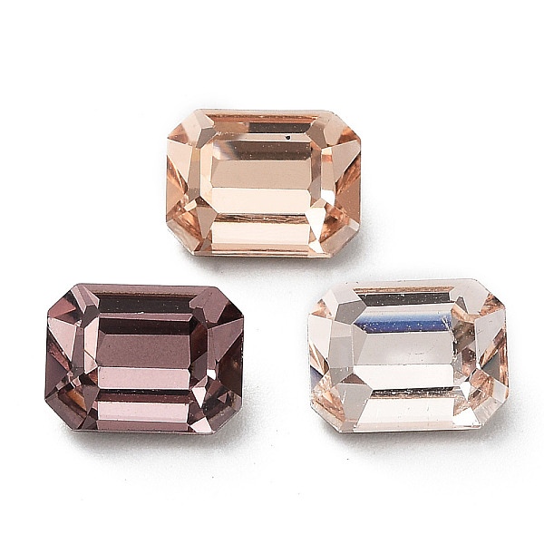 PandaHall K9 Glass Rhinestone Cabochons, Point Back & Back Plated, Faceted, Rectangle, Mixed Color, 8x6x4mm Glass Rhinestone Rectangle..., Multicolor
PandaHall K9 Glass Rhinestone Cabochons, Point Back & Back Plated, Faceted, Rectangle, Mixed Color, 8x6x4mm Glass Rhinestone Rectangle..., Multicolor