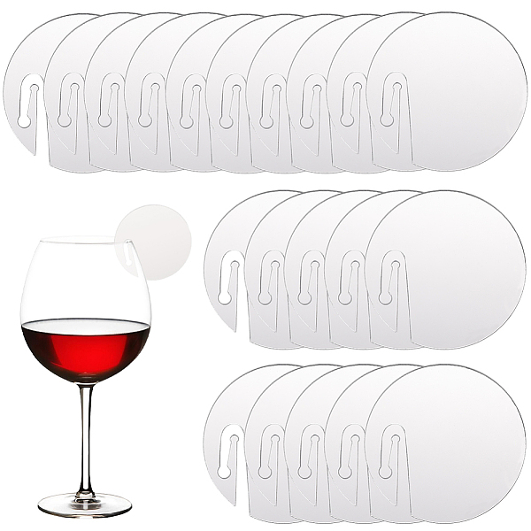 PandaHall SUNNYCLUE 20Pcs Acrylic Wine Glass Charms, Goblet Marker, Flat Round, WhiteSmoke, 49.5x1.5mm Acrylic Flat Round White
PandaHall SUNNYCLUE 20Pcs Acrylic Wine Glass Charms, Goblet Marker, Flat Round, WhiteSmoke, 49.5x1.5mm Acrylic Flat Round White