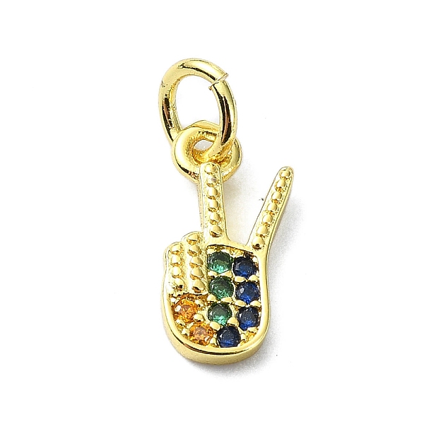 PandaHall Brass Micro Pave Cubic Zirconia Pendants, with Jump Ring, Real 18K Gold Plated, Guitar Charm, Colorful, 12.5x6.5x2mm, Hole: 3mm..., Multicolor
PandaHall Brass Micro Pave Cubic Zirconia Pendants, with Jump Ring, Real 18K Gold Plated, Guitar Charm, Colorful, 12.5x6.5x2mm, Hole: 3mm..., Multicolor