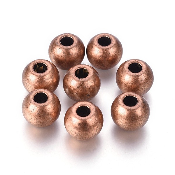 PandaHall Tibetan Style European Beads, Antique Silver, Cadmium Free & Nickel Free & Lead Free, Red Copper, 12x14mm, Hole: 5mm Alloy...
PandaHall Tibetan Style European Beads, Antique Silver, Cadmium Free & Nickel Free & Lead Free, Red Copper, 12x14mm, Hole: 5mm Alloy...