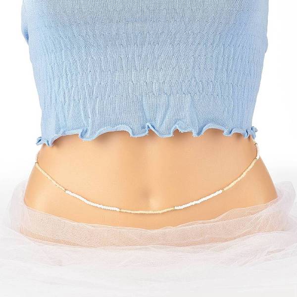 PandaHall Glass Seed Waist Beads, for Women Girls, Summer Jewelry, Lemon Chiffon, 31-1/2 inch(80cm) Glass
PandaHall Glass Seed Waist Beads, for Women Girls, Summer Jewelry, Lemon Chiffon, 31-1/2 inch(80cm) Glass