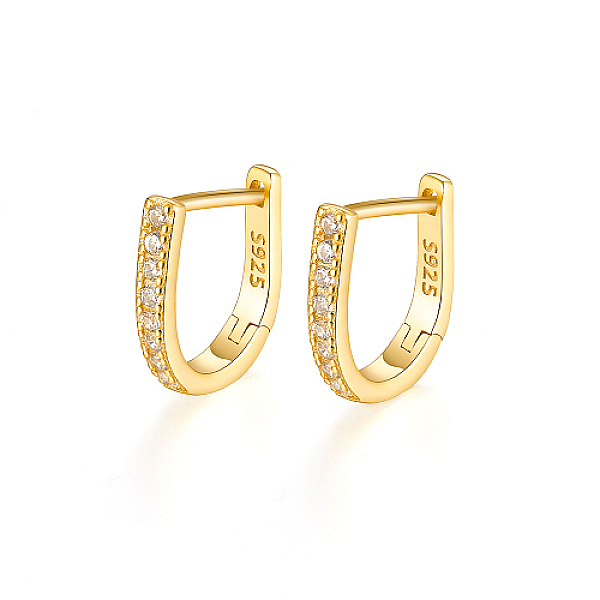 PandaHall 925 Sterling Silver Micro Pave Cubic Zirconia Hoop Earrings, with S925 Stamp, Real 18K Gold Plated, 9mm Sterling Silver
PandaHall 925 Sterling Silver Micro Pave Cubic Zirconia Hoop Earrings, with S925 Stamp, Real 18K Gold Plated, 9mm Sterling Silver