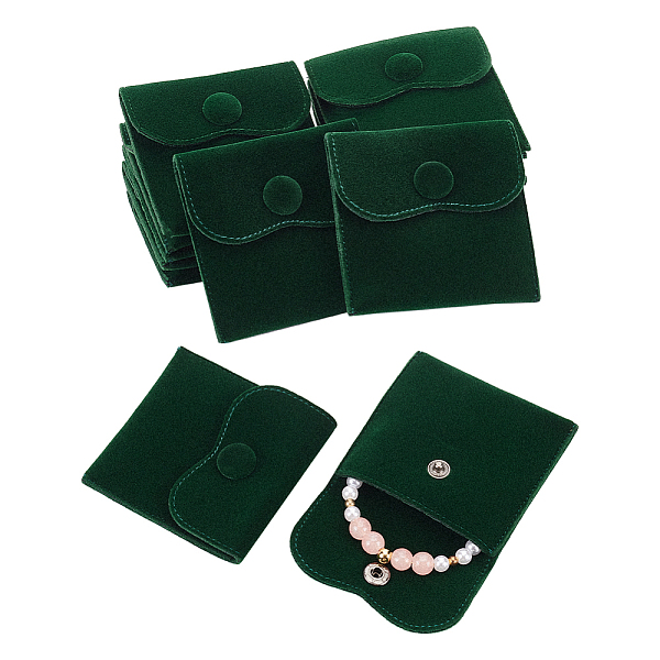 PandaHall 24 Pcs Microfiber Jewelry Pouch, 6.9x6.9cm Velvet Cloth Jewelry Storage Bags with Snap Button Wedding Gift Bags for Earrings...
PandaHall 24 Pcs Microfiber Jewelry Pouch, 6.9x6.9cm Velvet Cloth Jewelry Storage Bags with Snap Button Wedding Gift Bags for Earrings...