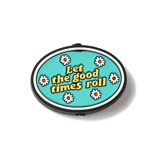PandaHall Let The Good Times Roll Daisy Chamomile Flower Positive Vibes Silicone Focal Beads, Turquoise, 21.5x30x7mm, Hole: 3.5mm Silicone..., Green
PandaHall Let The Good Times Roll Daisy Chamomile Flower Positive Vibes Silicone Focal Beads, Turquoise, 21.5x30x7mm, Hole: 3.5mm Silicone..., Green