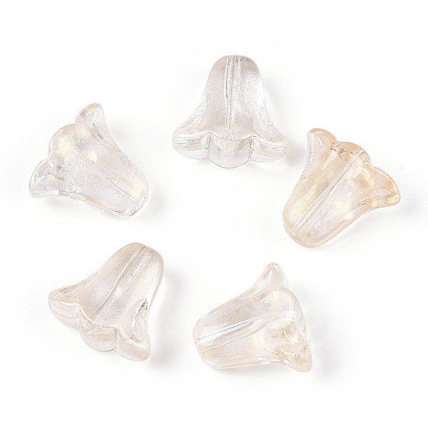 PandaHall Spray Painted Transparent Glass Beads, Tulip Flower, Beige, 10x11x5.5mm, Hole: 1mm Glass Flower Yellow
PandaHall Spray Painted Transparent Glass Beads, Tulip Flower, Beige, 10x11x5.5mm, Hole: 1mm Glass Flower Yellow