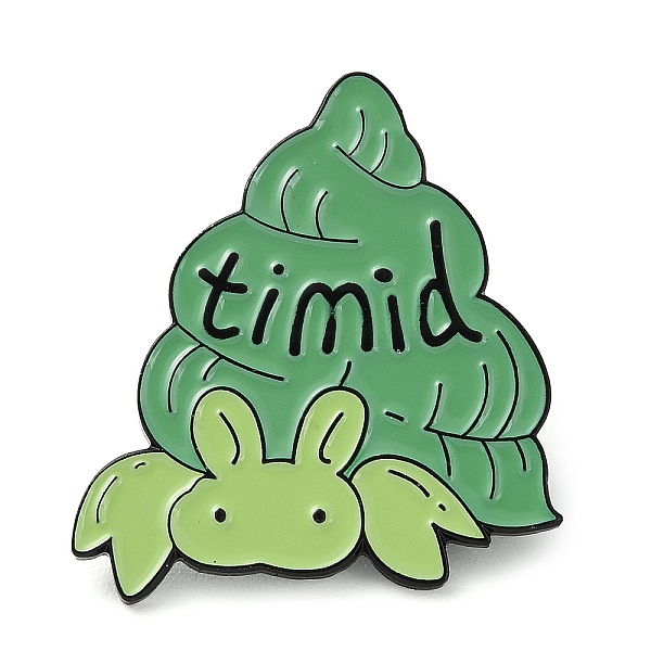 PandaHall Green Series Composite Animal Enamel Pins, Electrophoresis Black Alloy Brooches, Word Timid, Rabbit Hermit Crab, 30x27.5x1mm...
PandaHall Green Series Composite Animal Enamel Pins, Electrophoresis Black Alloy Brooches, Word Timid, Rabbit Hermit Crab, 30x27.5x1mm...