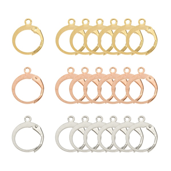 PandaHall 30Pcs 3 Style Ion Plating(IP) 316L Surgical Stainless Steel Leverback Earring Findings, with Loop, Mixed Color, 14.5x12.5x1.5~2mm...
PandaHall 30Pcs 3 Style Ion Plating(IP) 316L Surgical Stainless Steel Leverback Earring Findings, with Loop, Mixed Color, 14.5x12.5x1.5~2mm...