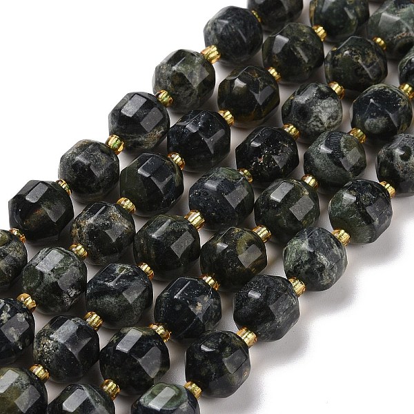PandaHall Natural Kambaba Jasper Beads Strands, with Seed Beads, Faceted Bicone Barrel Drum, 9.5x9mm, Hole: 1mm, about 31~32pcs/strand...
PandaHall Natural Kambaba Jasper Beads Strands, with Seed Beads, Faceted Bicone Barrel Drum, 9.5x9mm, Hole: 1mm, about 31~32pcs/strand...