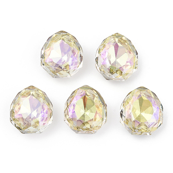 PandaHall K9 Glass Rhinestone Cabochons, Pointed Back & Back Plated, Faceted, Teardrop, Jonquil, 14x12x6mm Glass Rhinestone Teardrop Yellow
PandaHall K9 Glass Rhinestone Cabochons, Pointed Back & Back Plated, Faceted, Teardrop, Jonquil, 14x12x6mm Glass Rhinestone Teardrop Yellow