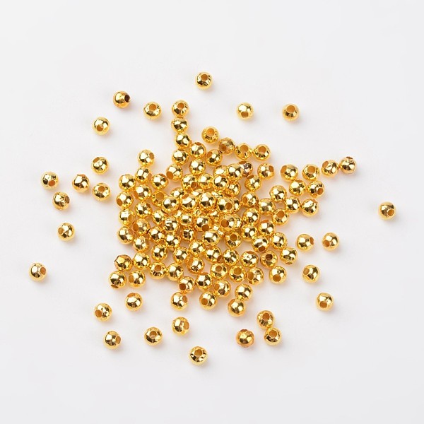 PandaHall Iron Spacer Beads, Round, Golden, 4mm, Hole: 1.5mm, about 529pcs/50g Iron Round
PandaHall Iron Spacer Beads, Round, Golden, 4mm, Hole: 1.5mm, about 529pcs/50g Iron Round