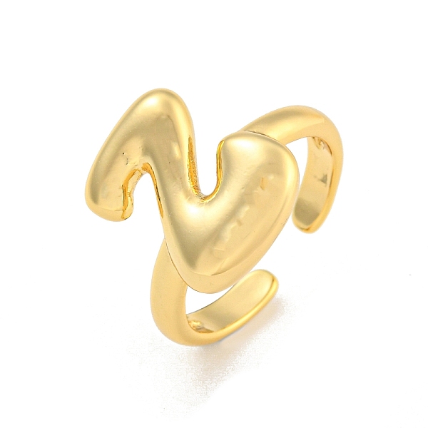 PandaHall Brass Letter Open Cuff Rings for Women, Adjustable, Real 18K Gold Plated, Letter Z, 15~16.5x7~16.5mm Brass Letter Z
PandaHall Brass Letter Open Cuff Rings for Women, Adjustable, Real 18K Gold Plated, Letter Z, 15~16.5x7~16.5mm Brass Letter Z