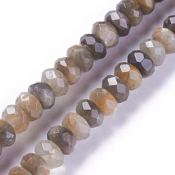 PandaHall Natural Black Sunstone Beads Strands, Faceted, Rondelle, 9.6~10x5.8~6.3mm, Hole: 1mm, about 61pcs/strand, 14.8 inch(37.6cm)...
PandaHall Natural Black Sunstone Beads Strands, Faceted, Rondelle, 9.6~10x5.8~6.3mm, Hole: 1mm, about 61pcs/strand, 14.8 inch(37.6cm)...