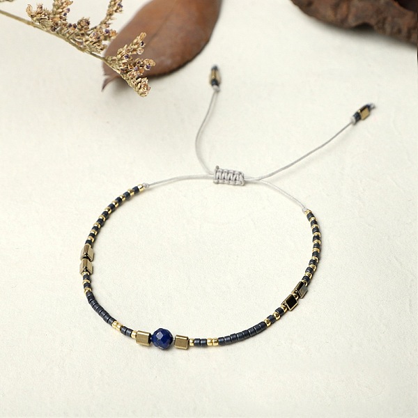 PandaHall Bohemian Style Handmade Braided Friendship Bracelet with Semi-Precious Beads for Women, Mixed Color, 0.1cm Glass Multicolor
PandaHall Bohemian Style Handmade Braided Friendship Bracelet with Semi-Precious Beads for Women, Mixed Color, 0.1cm Glass Multicolor