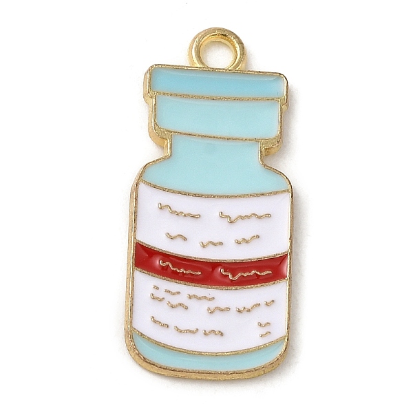 PandaHall Medical Theme Alloy Enamel Pendants, Golden, Bottle, 26x11x1.5mm, Hole: 1.5mm Alloy+Enamel Bottle
PandaHall Medical Theme Alloy Enamel Pendants, Golden, Bottle, 26x11x1.5mm, Hole: 1.5mm Alloy+Enamel Bottle