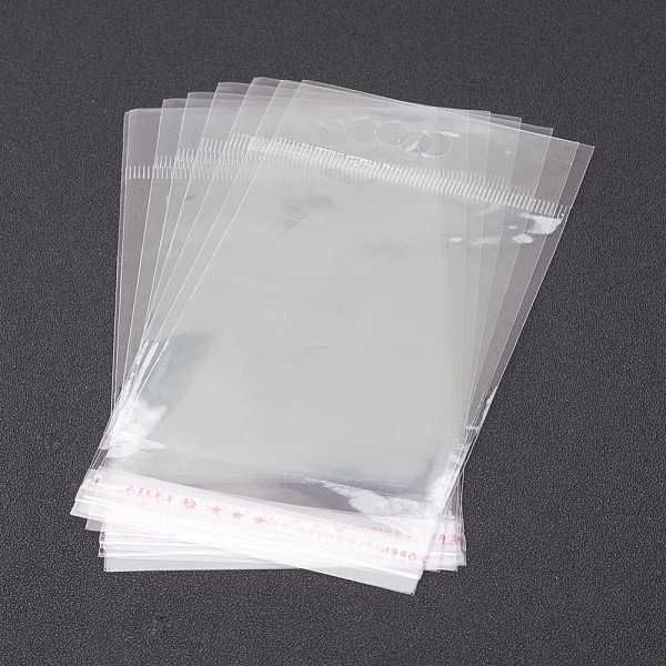 PandaHall Pearl Film Cellophane Bags, Self-Adhesive Sealing, with Hang Hole, 14x7cm, Unilateral Thickness: 0.023mm, Inner Measure: 8.5x7cm..., Clear
PandaHall Pearl Film Cellophane Bags, Self-Adhesive Sealing, with Hang Hole, 14x7cm, Unilateral Thickness: 0.023mm, Inner Measure: 8.5x7cm..., Clear