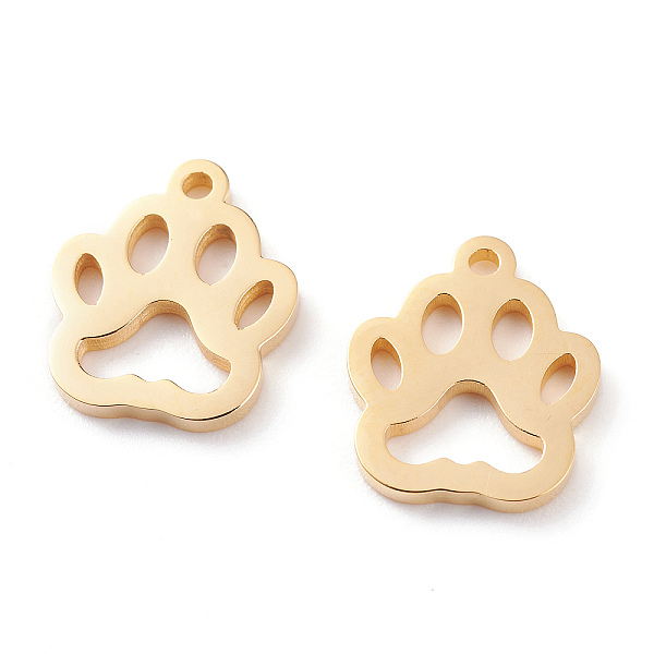 PandaHall Ion Plating(IP) 304 Stainless Steel Pet Charms, Laser Cut, Dog Footprint, Golden, 14x12x1.5mm, Hole: 1.4mm 304 Stainless Steel...
PandaHall Ion Plating(IP) 304 Stainless Steel Pet Charms, Laser Cut, Dog Footprint, Golden, 14x12x1.5mm, Hole: 1.4mm 304 Stainless Steel...