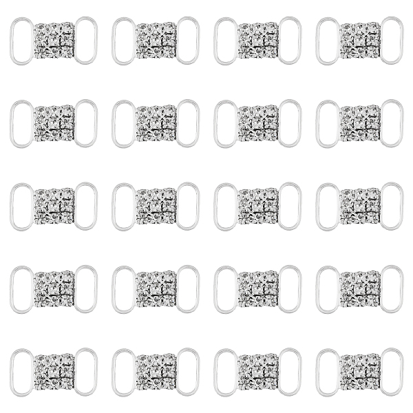 PandaHall CHGCRAFT 20Pcs Rhinestone Crystal Bikini Connectors Buckles Bra Swimwear Connectors Rectangle Buckle Clips for DIY Garment Belt..., Clear
PandaHall CHGCRAFT 20Pcs Rhinestone Crystal Bikini Connectors Buckles Bra Swimwear Connectors Rectangle Buckle Clips for DIY Garment Belt..., Clear