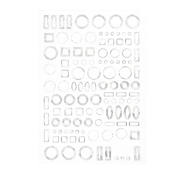 PandaHall Laser Hot Stamping Nail Art Stickers Decals, Self Adhesive Nail Art Transfer Decals, Tattoos Sliders Manicure Tips Nail Decoration..., Silver
PandaHall Laser Hot Stamping Nail Art Stickers Decals, Self Adhesive Nail Art Transfer Decals, Tattoos Sliders Manicure Tips Nail Decoration..., Silver