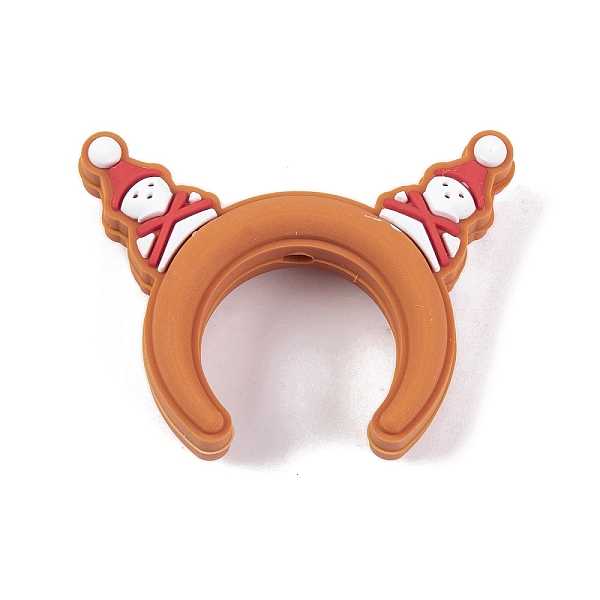 PandaHall Silicone Focal Beads, Christmas Hair Bands, Camel, 24.5x33.5x9mm, Hole: 2mm Silicone Others Brown
PandaHall Silicone Focal Beads, Christmas Hair Bands, Camel, 24.5x33.5x9mm, Hole: 2mm Silicone Others Brown