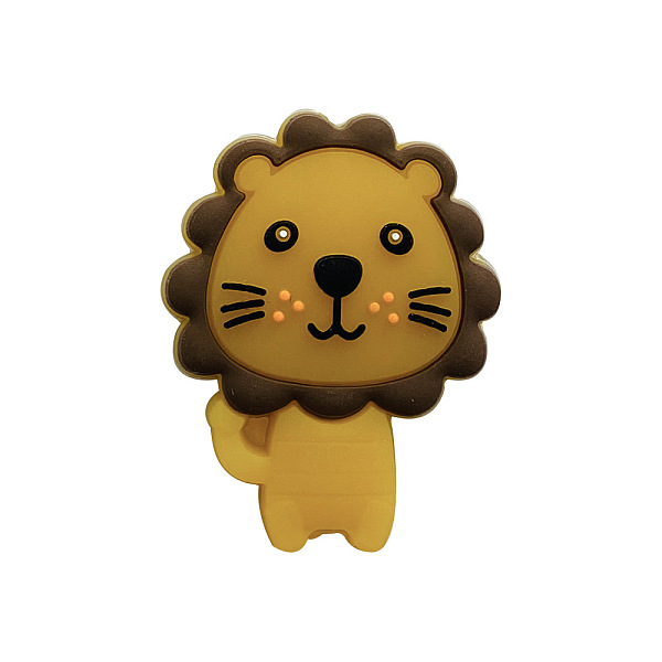 PandaHall Lion Silicone Beads, DIY Nursing Necklaces and Bracelets Making, Chewing Pendants For Teethers, Dark Goldenrod, 24x31x7.5mm, Hole...
PandaHall Lion Silicone Beads, DIY Nursing Necklaces and Bracelets Making, Chewing Pendants For Teethers, Dark Goldenrod, 24x31x7.5mm, Hole...