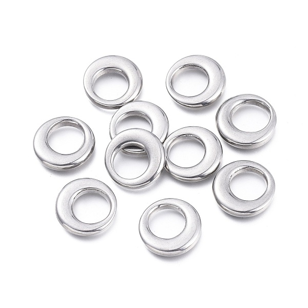PandaHall 304 Stainless Steel Pendants, Ring, Stainless Steel Color, 14.7x2.8mm, Hole: 8.5mm 304 Stainless Steel Ring
PandaHall 304 Stainless Steel Pendants, Ring, Stainless Steel Color, 14.7x2.8mm, Hole: 8.5mm 304 Stainless Steel Ring