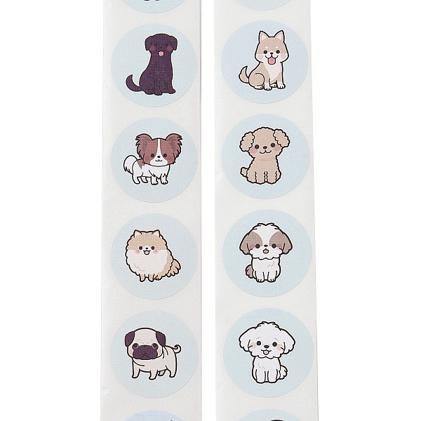 PandaHall Self-Adhesive Stickers, Round with Animal, for Presents Decoration, Dog, 25mm 500pcs/roll Paper Dog
PandaHall Self-Adhesive Stickers, Round with Animal, for Presents Decoration, Dog, 25mm 500pcs/roll Paper Dog
