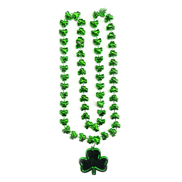 PandaHall Plastic Clover Pendant Necklace with Ball Chains for Saint Patrick's Day, Green, 33.07 inch(84cm) Plastic Green
PandaHall Plastic Clover Pendant Necklace with Ball Chains for Saint Patrick's Day, Green, 33.07 inch(84cm) Plastic Green