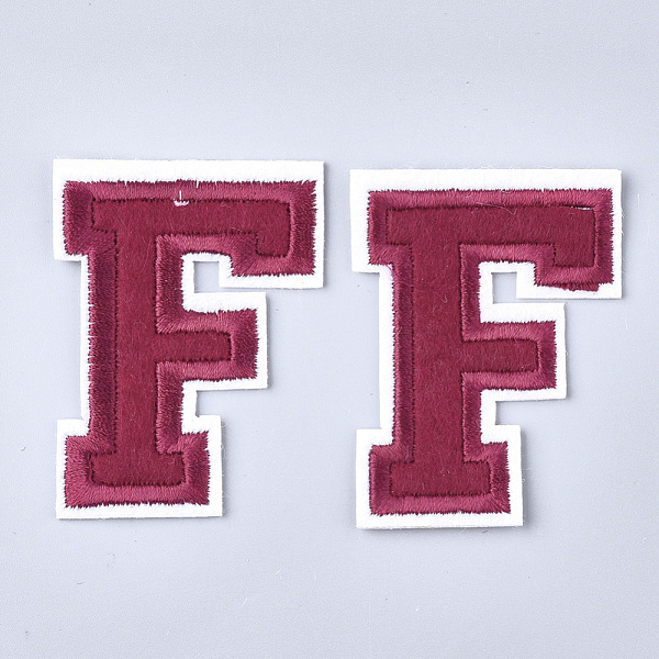 PandaHall Computerized Embroidery Cloth Iron On Patches, Costume Accessories, Appliques, Letter, Letter.F, 57x42.5x1.5mm Cloth Letter Brown
PandaHall Computerized Embroidery Cloth Iron On Patches, Costume Accessories, Appliques, Letter, Letter.F, 57x42.5x1.5mm Cloth Letter Brown
