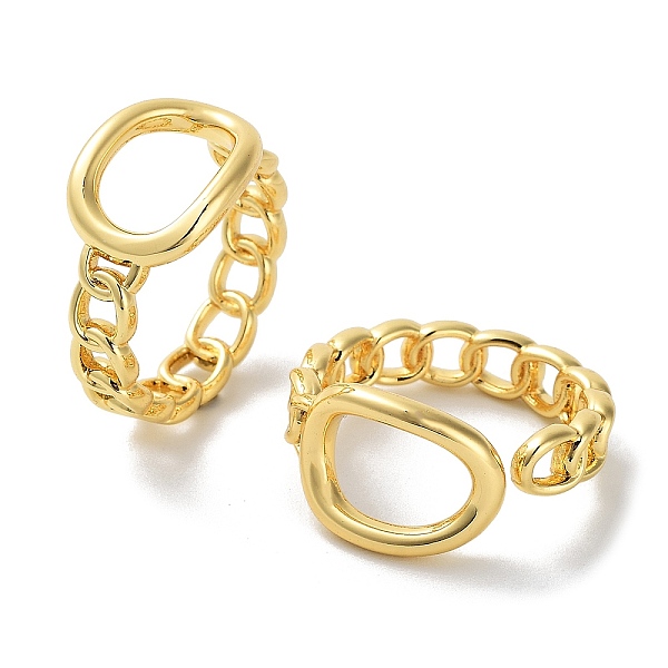 PandaHall Brass Open Cuff Ring, Hollow Oval, Real 18K Gold Plated, US Size 7 1/4(17.5mm) Brass Oval
PandaHall Brass Open Cuff Ring, Hollow Oval, Real 18K Gold Plated, US Size 7 1/4(17.5mm) Brass Oval