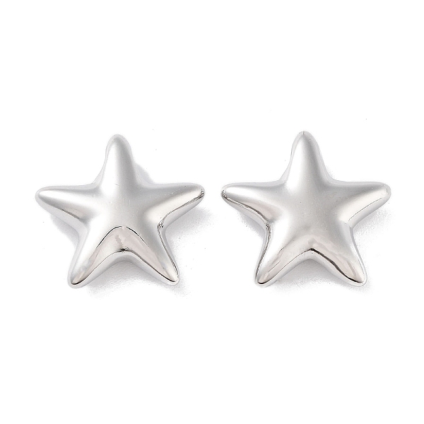 PandaHall Brass Pendants, Star Charms, Real Platinum Plated, 17x18x5mm, Hole: 3mm Brass Star
PandaHall Brass Pendants, Star Charms, Real Platinum Plated, 17x18x5mm, Hole: 3mm Brass Star