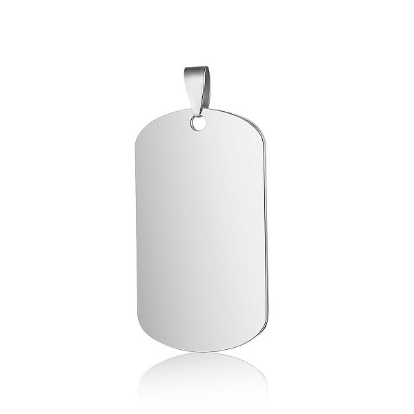 PandaHall 201 Stainless Steel Pendants, Manual Polishing, Rectangle, Stamping Blank Tag, Stainless Steel Color, 50x28x2mm, Hole: 4x7mm 201...
PandaHall 201 Stainless Steel Pendants, Manual Polishing, Rectangle, Stamping Blank Tag, Stainless Steel Color, 50x28x2mm, Hole: 4x7mm 201...