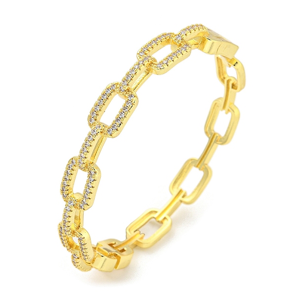PandaHall Rectangle Brass Micro Pave Clear Cubic Zirconia Hinged Bangles for Women, Real 18K Gold Plated, Inner Diameter: 2-1/8 x 2-1/4 inch...
PandaHall Rectangle Brass Micro Pave Clear Cubic Zirconia Hinged Bangles for Women, Real 18K Gold Plated, Inner Diameter: 2-1/8 x 2-1/4 inch...