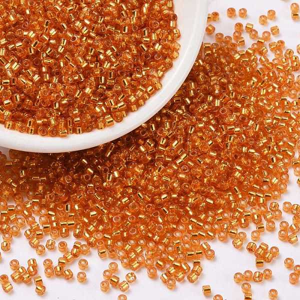 PandaHall Cylinder Seed Beads, Silver Lined, Round Hole, Uniform Size, Orange, 2x1.5mm, Hole: 0.8mm, about 888pcs/10g Glass Orange
PandaHall Cylinder Seed Beads, Silver Lined, Round Hole, Uniform Size, Orange, 2x1.5mm, Hole: 0.8mm, about 888pcs/10g Glass Orange