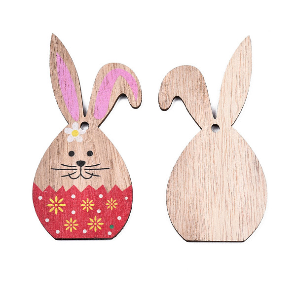 PandaHall Single-Sided Printed Wood Big Pendants, Rabbit Charm, Cerise, 97x45x2.5mm, Hole: 3.5mm Wood Rabbit Red
PandaHall Single-Sided Printed Wood Big Pendants, Rabbit Charm, Cerise, 97x45x2.5mm, Hole: 3.5mm Wood Rabbit Red
