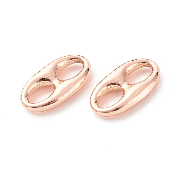 PandaHall Eco-Friendly Brass Links Connectors, Long-Lasting Plated, Cadmium Free & Lead Free, Coffee Bean, Rose Gold, 22x12.5x4mm, Hole...
PandaHall Eco-Friendly Brass Links Connectors, Long-Lasting Plated, Cadmium Free & Lead Free, Coffee Bean, Rose Gold, 22x12.5x4mm, Hole...