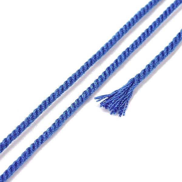 PandaHall Cotton Cord, Braided Rope, with Paper Reel, for Wall Hanging, Crafts, Gift Wrapping, Royal Blue, 1.2mm, about 27.34 Yards...
PandaHall Cotton Cord, Braided Rope, with Paper Reel, for Wall Hanging, Crafts, Gift Wrapping, Royal Blue, 1.2mm, about 27.34 Yards...