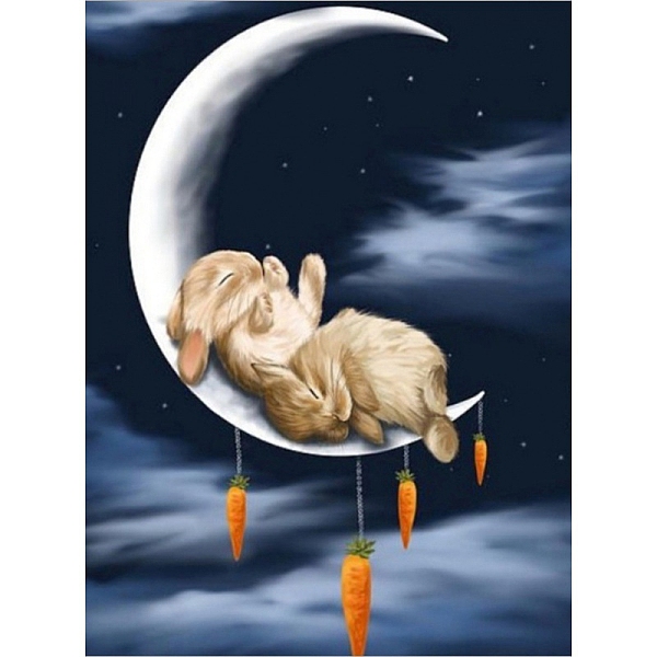 PandaHall DIY Rectangle Rabbit Theme Diamond Painting Kits, Including Canvas, Resin Rhinestones, Diamond Sticky Pen, Tray Plate and Glue..., Black
PandaHall DIY Rectangle Rabbit Theme Diamond Painting Kits, Including Canvas, Resin Rhinestones, Diamond Sticky Pen, Tray Plate and Glue..., Black